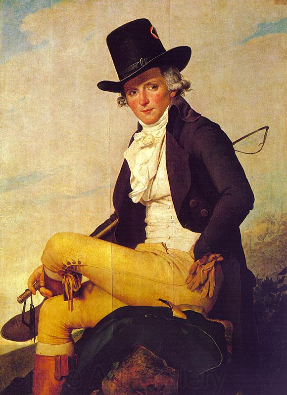 Jacques-Louis  David Monsieur Seriziat